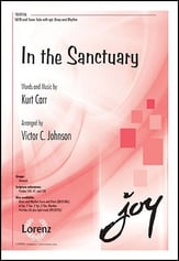 In the Sanctuary SATB choral sheet music cover